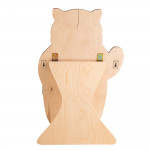 Manipulačná doska / Activity board Stand Medveď hnedá 80 cm x 52 cm so stojanom